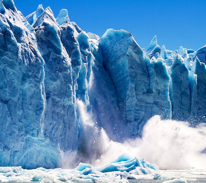The Damming Effect at Perito Moreno Glacier