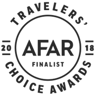 AFAR Travelers Choice Awards 2018