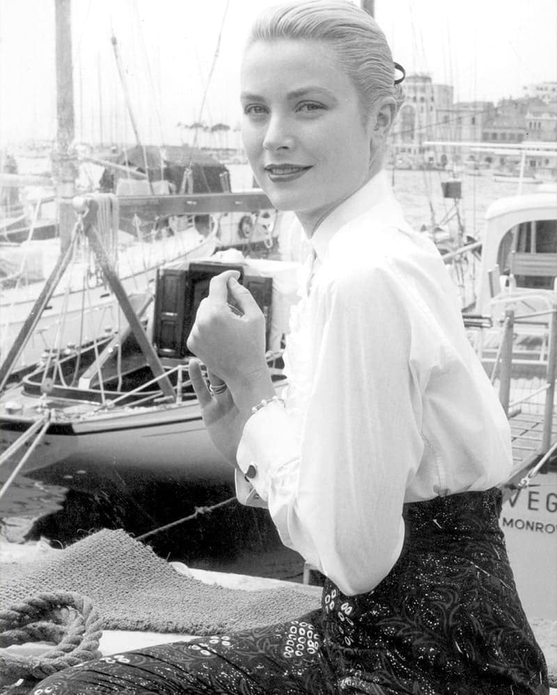 Princess Grace Kelly, former owner of the yacht now named Grace Yacht